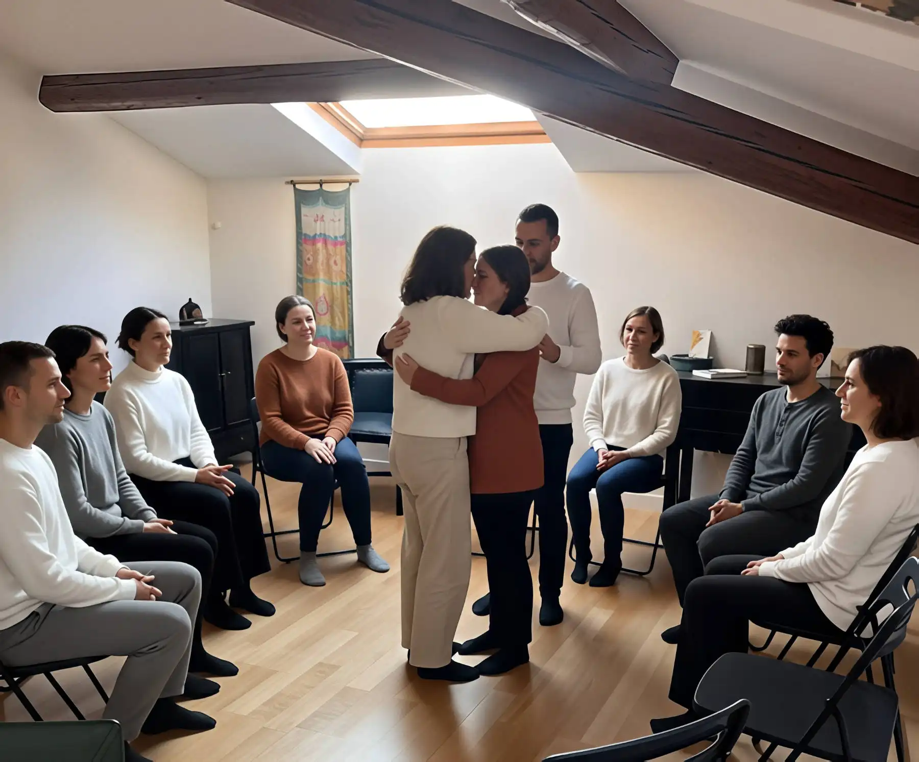 Incontro in cerchio di costellazioni familiari